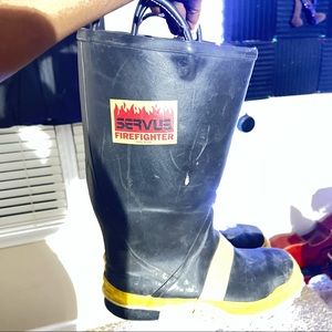 Firefighter boots size 13